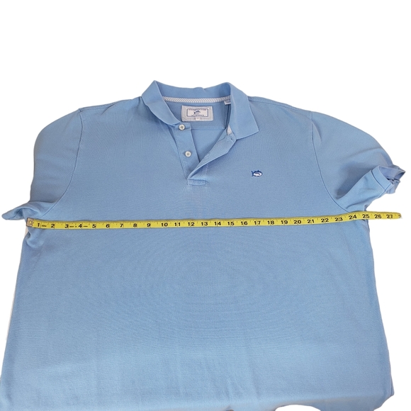 Southern Tide The SkipJack Polo Shirt Men's Size XL Classic Fit Blue Golf Preppy - Picture 10 of 11